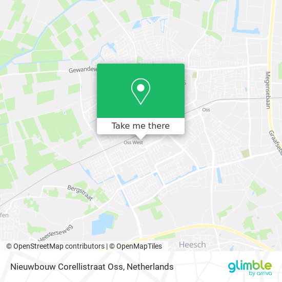 Nieuwbouw Corellistraat Oss map