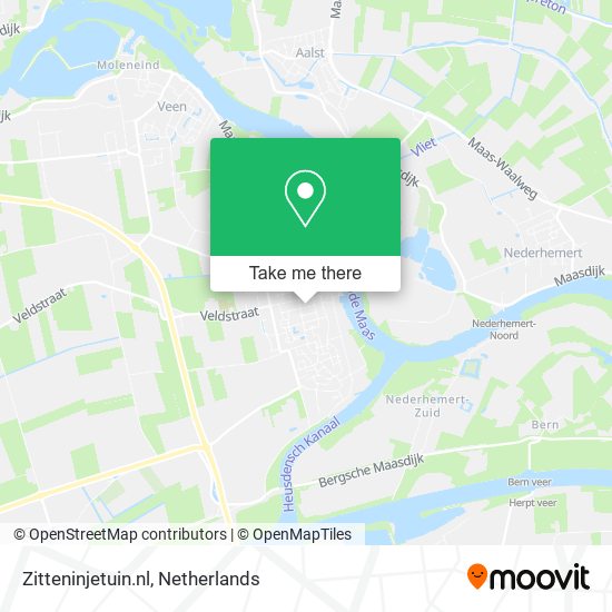 Zitteninjetuin.nl Karte