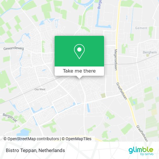 Bistro Teppan map