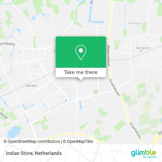 Indian Store map