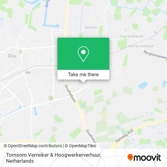 Tomsom Verreiker & Hoogwerkerverhuur map