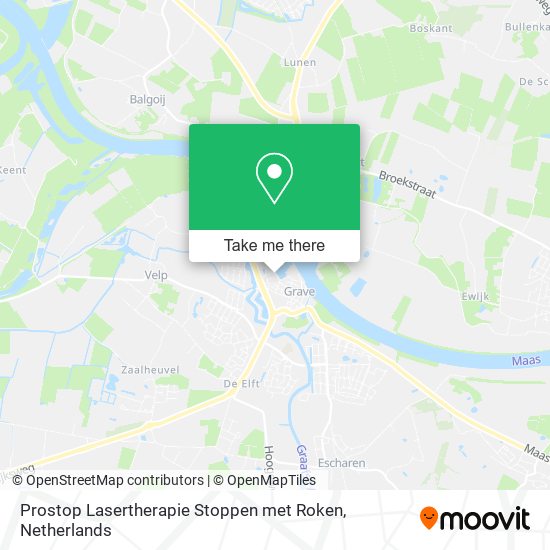 Prostop Lasertherapie Stoppen met Roken map