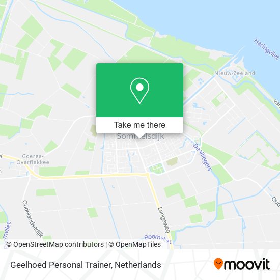 Geelhoed Personal Trainer map