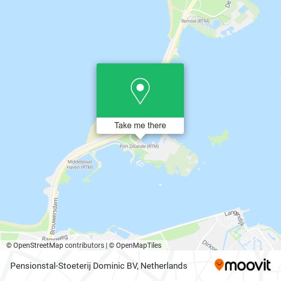 Pensionstal-Stoeterij Dominic BV map