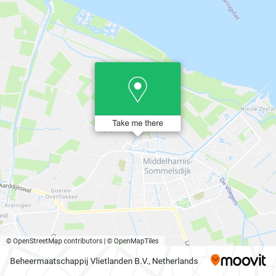 Beheermaatschappij Vlietlanden B.V. map