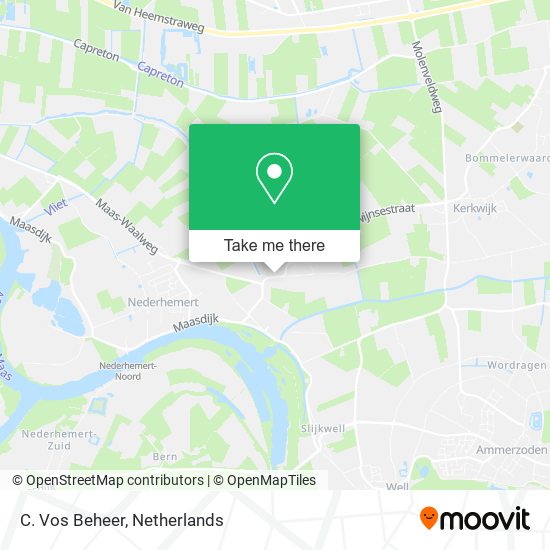 C. Vos Beheer map