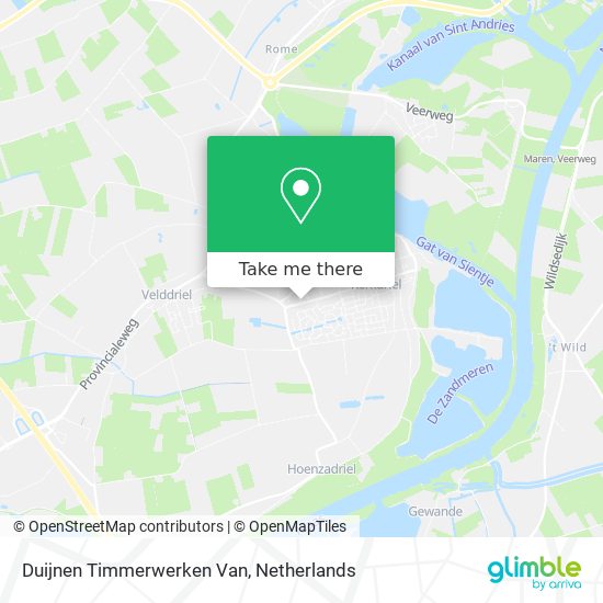 Duijnen Timmerwerken Van map