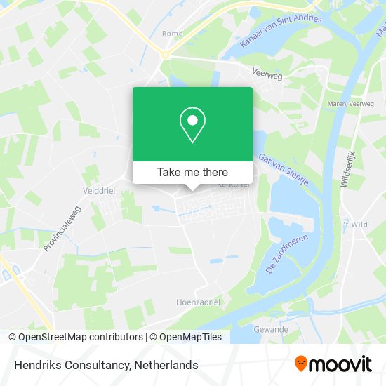 Hendriks Consultancy map