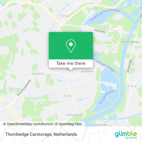 Thornhedge Carstorage Karte