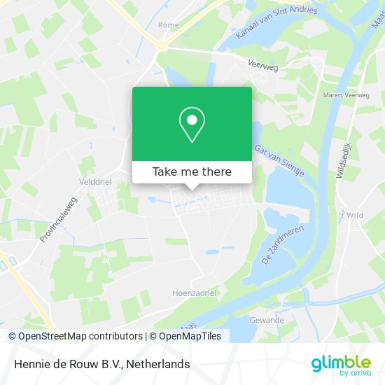 Hennie de Rouw B.V. map