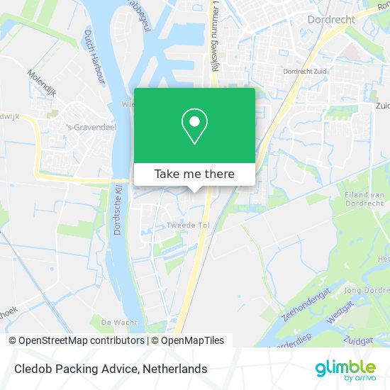 Cledob Packing Advice map