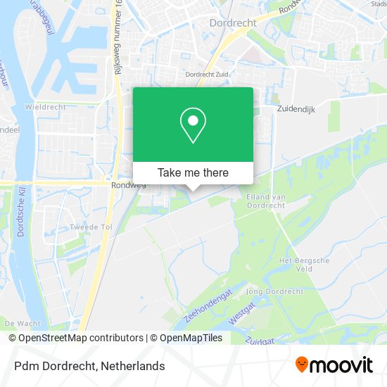 Pdm Dordrecht map