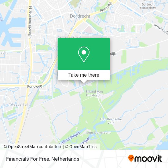 Financials For Free map