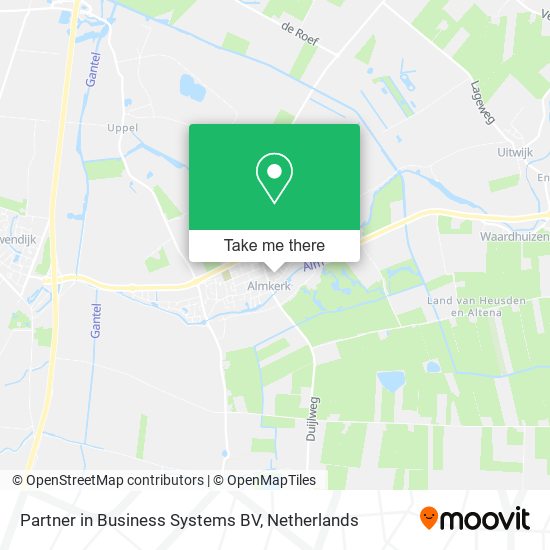 Partner in Business Systems BV map