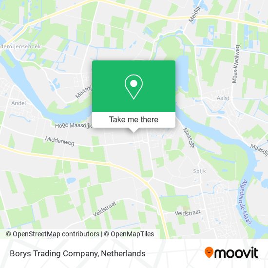 Borys Trading Company map