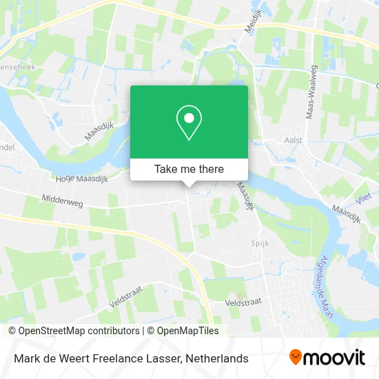 Mark de Weert Freelance Lasser map