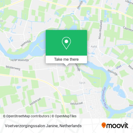 Voetverzorgingssalon Janine map