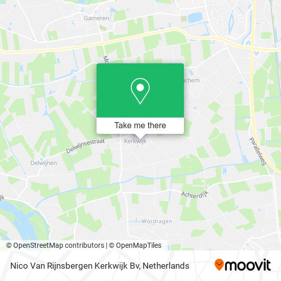 Nico Van Rijnsbergen Kerkwijk Bv Karte