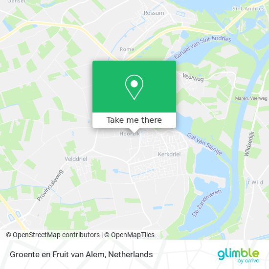 Groente en Fruit van Alem Karte