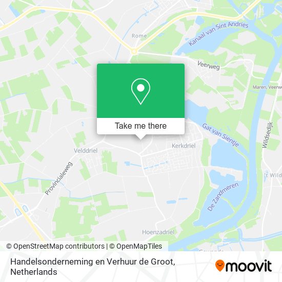 Handelsonderneming en Verhuur de Groot map