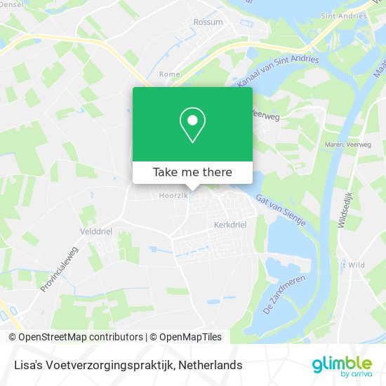 Lisa's Voetverzorgingspraktijk map