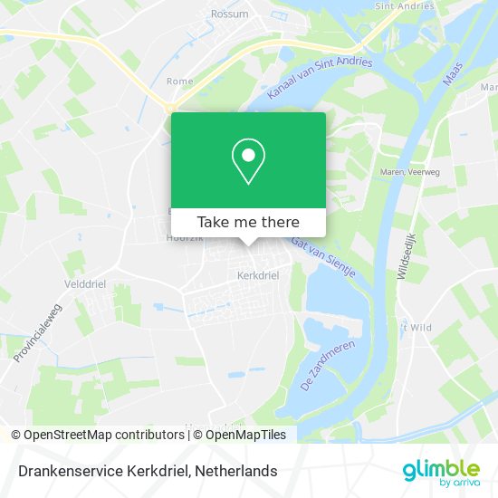 Drankenservice Kerkdriel map