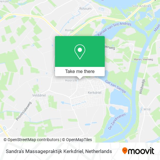 Sandra's Massagepraktijk Kerkdriel map