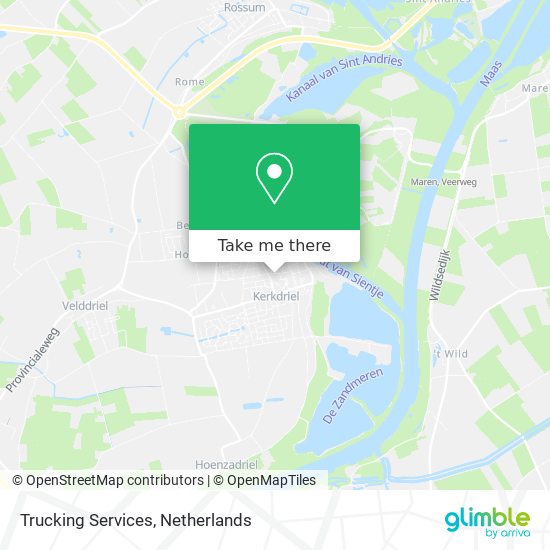 Trucking Services map