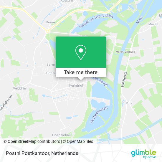 Postnl Postkantoor map