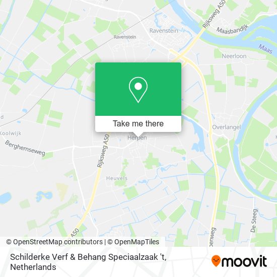 Schilderke Verf & Behang Speciaalzaak 't map