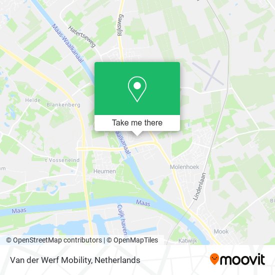 Van der Werf Mobility map