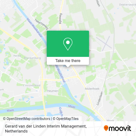 Gerard van der Linden Interim Management map