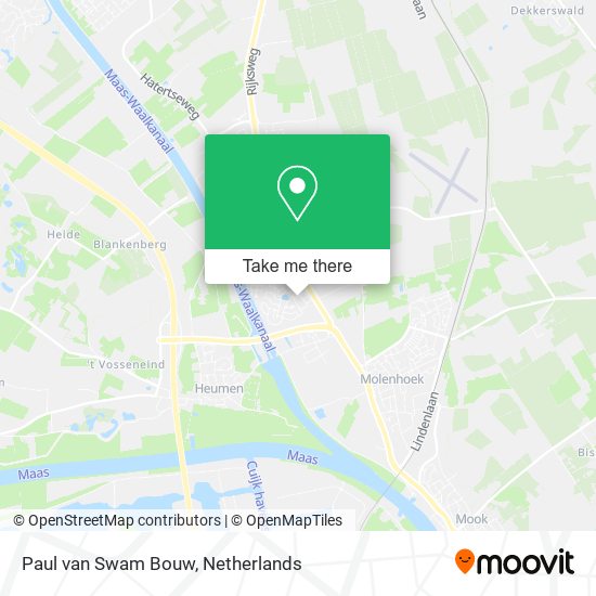 Paul van Swam Bouw map