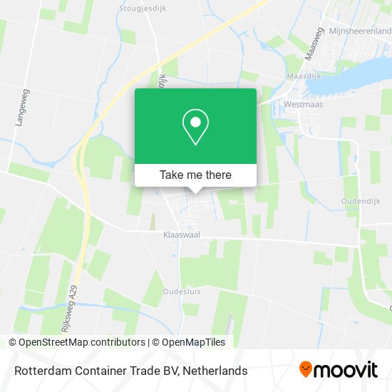 Rotterdam Container Trade BV map