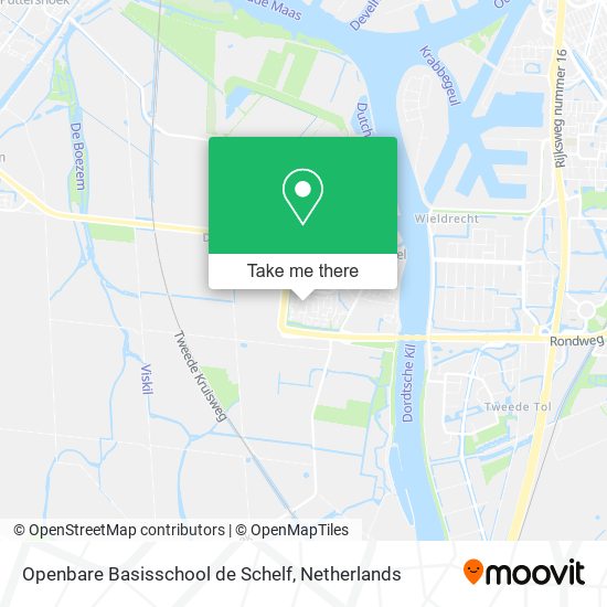 Openbare Basisschool de Schelf map