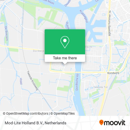 Mod-Lite Holland B.V. map