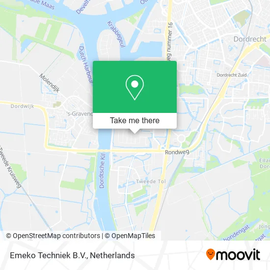 Emeko Techniek B.V. map
