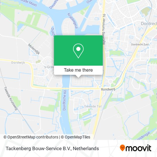 Tackenberg Bouw-Service B.V. map