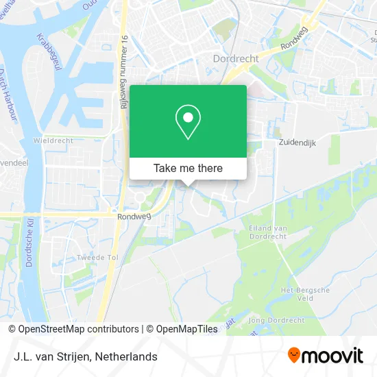 J.L. van Strijen map