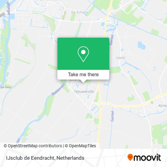 IJsclub de Eendracht map