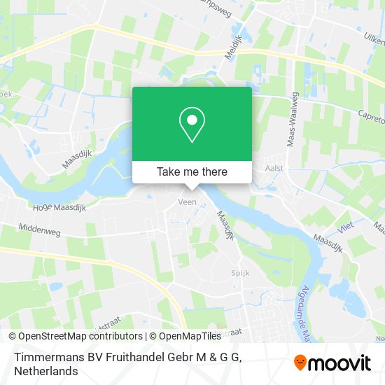 Timmermans BV Fruithandel Gebr M & G G map
