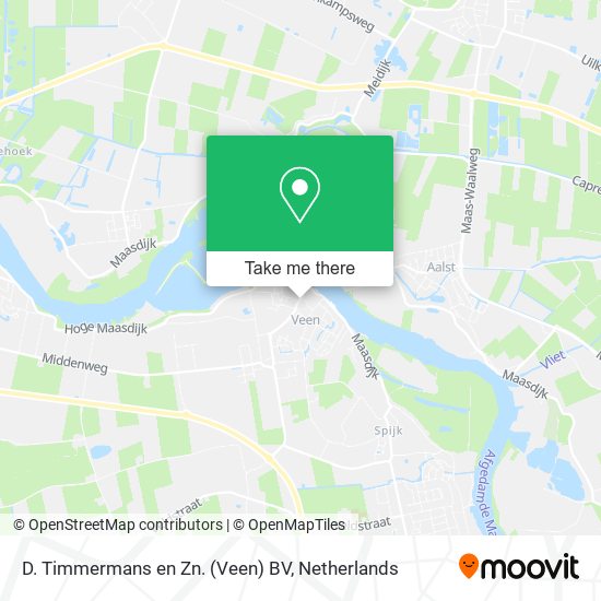 D. Timmermans en Zn. (Veen) BV Karte