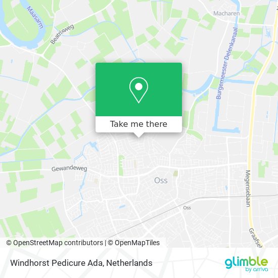 Windhorst Pedicure Ada map