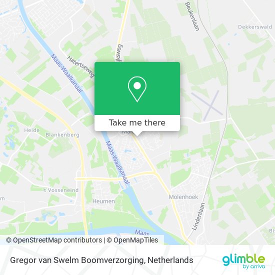 Gregor van Swelm Boomverzorging map