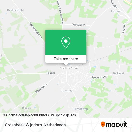 Groesbeek Wijndorp map