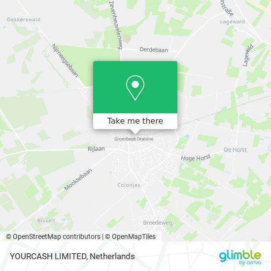 YOURCASH LIMITED map