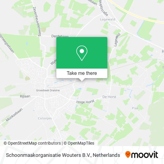 Schoonmaakorganisatie Wouters B.V. map