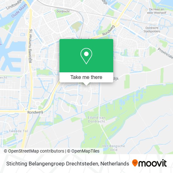 Stichting Belangengroep Drechtsteden map