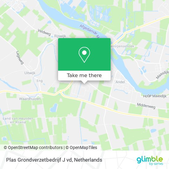 Plas Grondverzetbedrijf J vd map