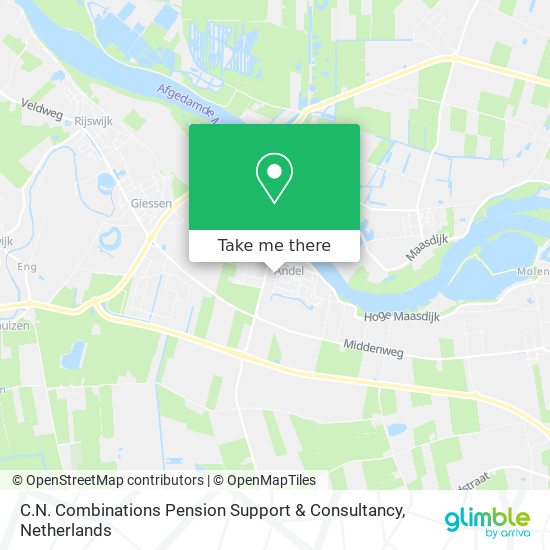 C.N. Combinations Pension Support & Consultancy map